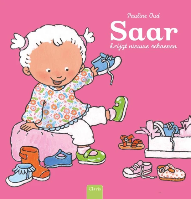 Saar krijgt nieuwe schoenen – Pauline Oud – boek cover
