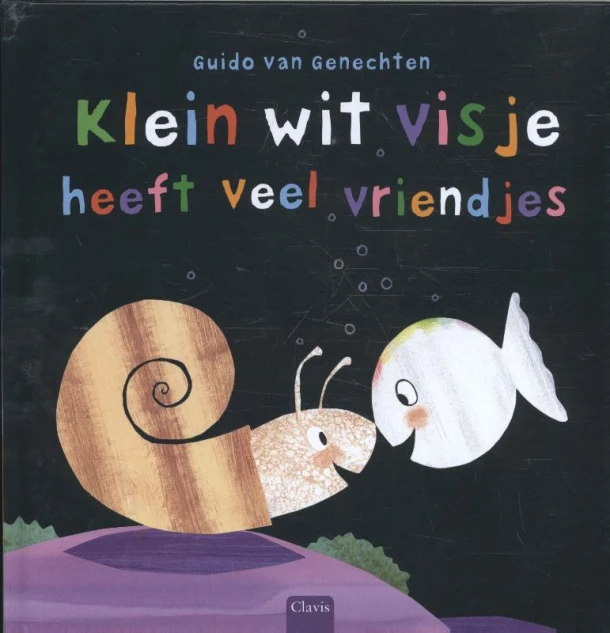 Klein wit visje heeft veel vriendjes – boek cover