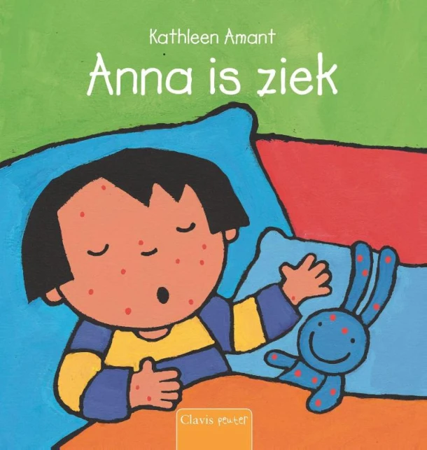 Anna is ziek – Kathleen Amant – boek cover