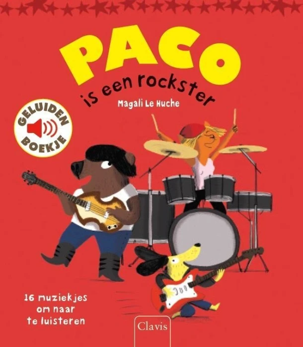 Paco is een rockster – Magali Le Huche – boek cover