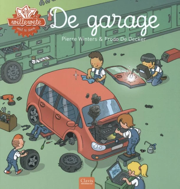 De garage – Pierre Winters – boek cover