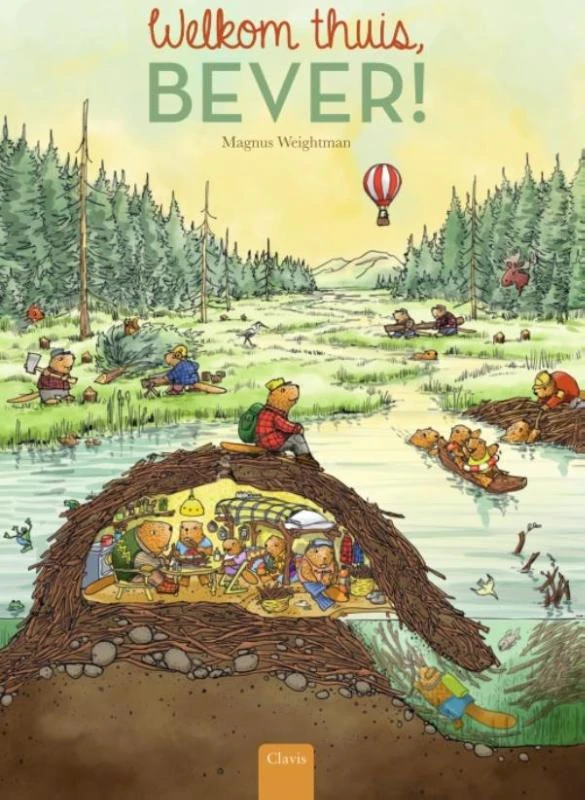 Welkom thuis Bever! – Magnus Weightman – boek cover