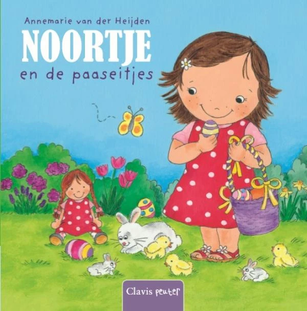 Noortje en de paaseitjes – Annemarie van der Heijden – boek cover
