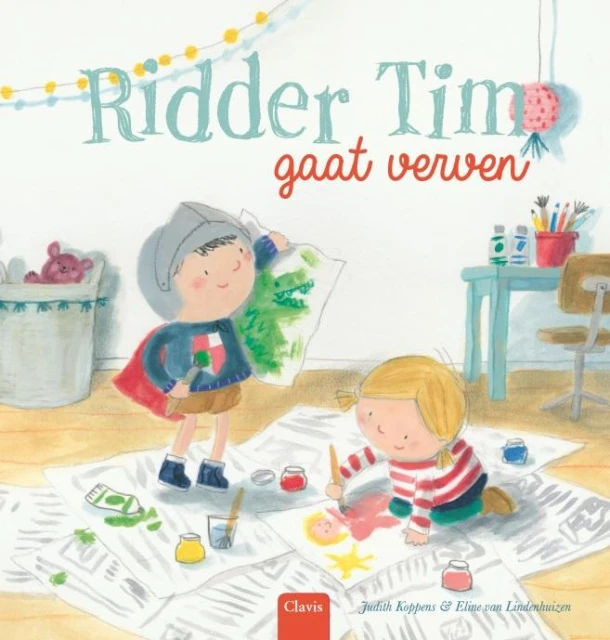 Ridder Tim gaat verven – Judith Koppens – boek cover