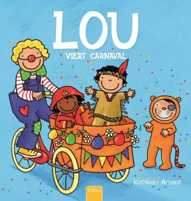 Lou viert carnaval – Kathleen Amant – boek cover