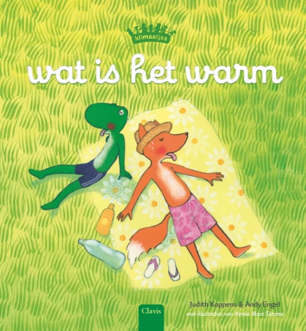 Wat is het warm – Judith Koppens – boek cover