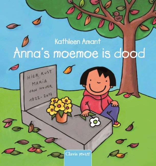 Anna's moemoe is dood – Kathleen Amant – boek cover