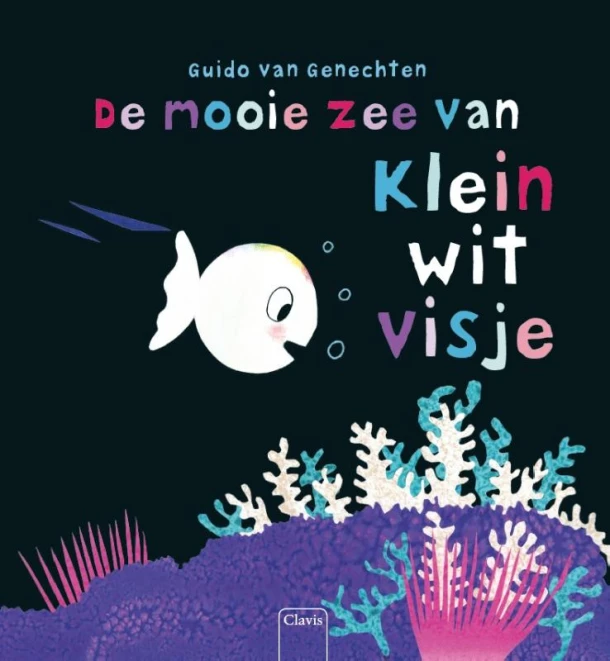 De mooie zee van klein wit visje – Guido van Genechten – boek cover