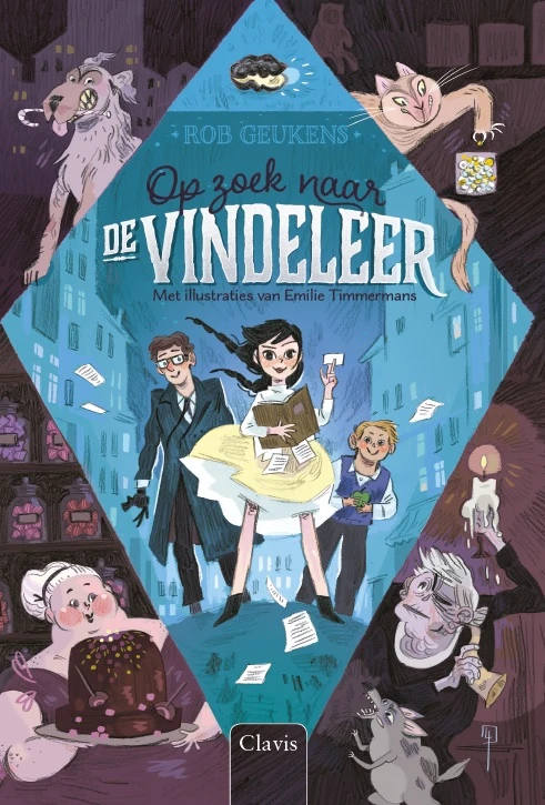 Op zoek naar de Vindeleer – Rob Geukens – boek cover