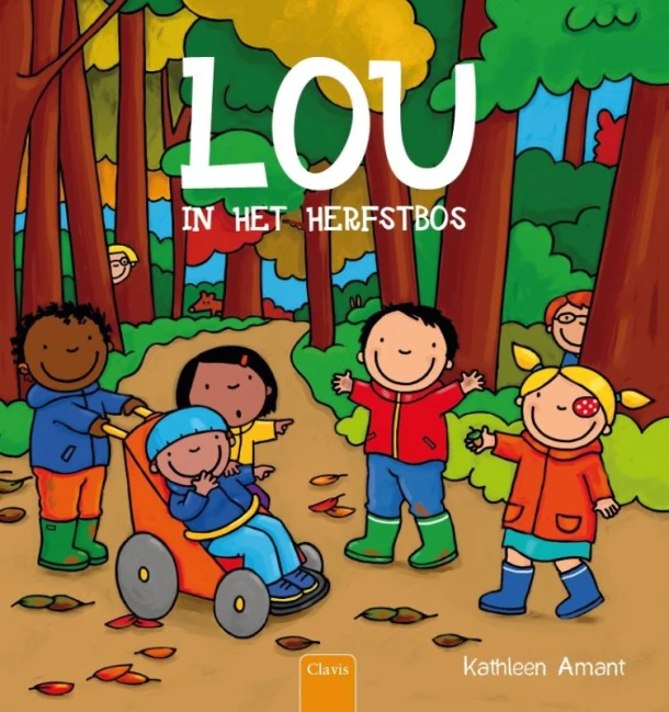Lou in het herfstbos – Kathleen Amant – boek cover