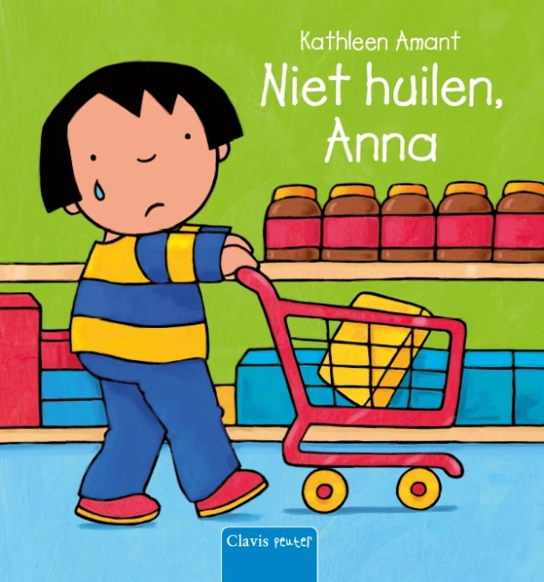 Niet huilen, Anna – Kathleen Amant – boek cover