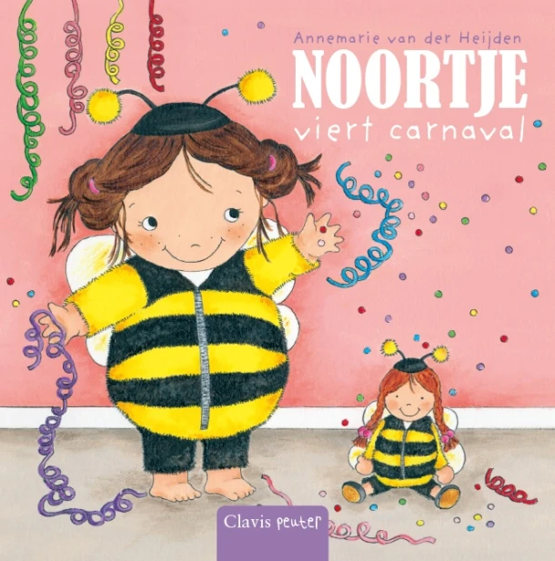 Noortje viert carnaval – Annemarie van der Heijden – boek cover