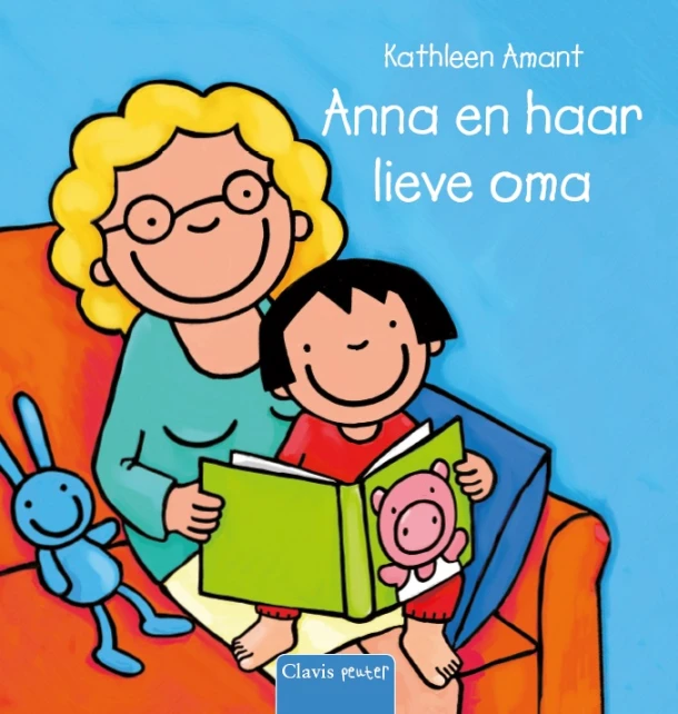 Anna en haar lieve oma – Kathleen Amant – boek cover