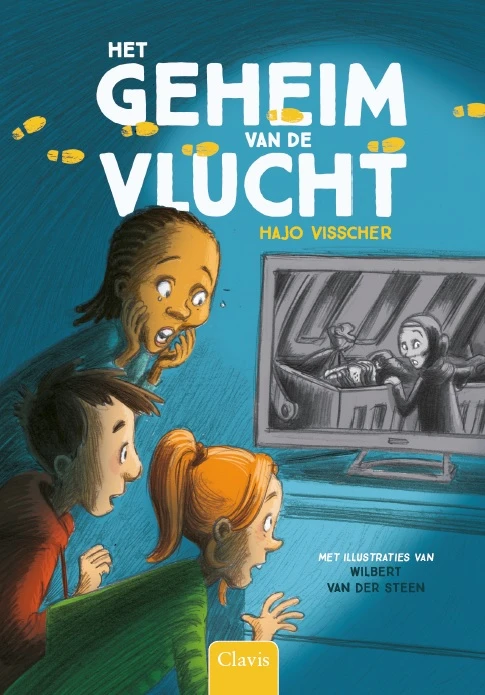 Alleen op de vlucht – Hajo Visscher – boek cover