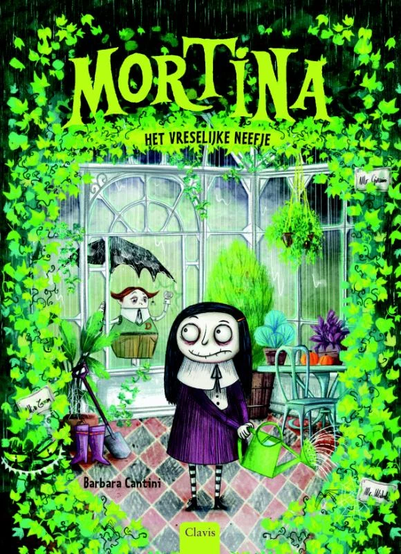 Mortina en het vreselijke neefje – Barbara Cantini – boek cover