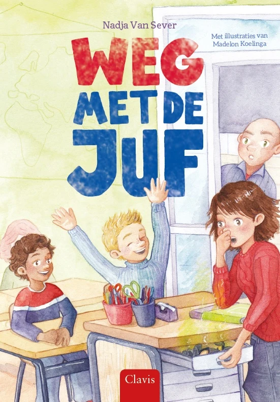 Weg met de juf – boek cover