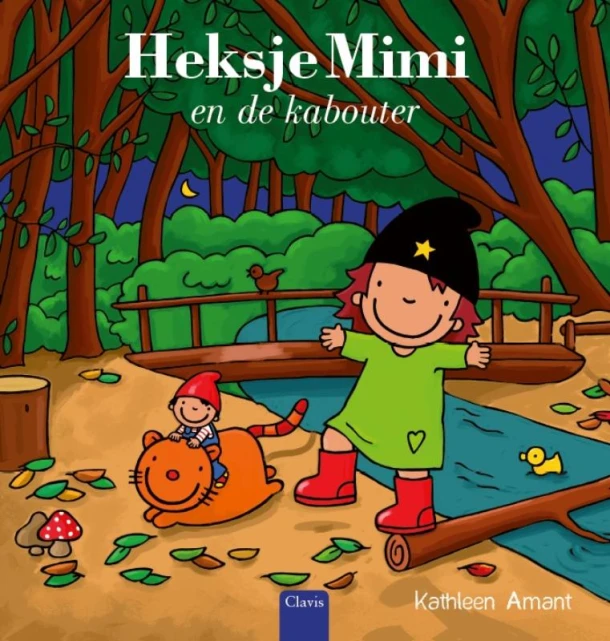 Heksje Mimi en de kabouter – Kathleen Amant – boek cover
