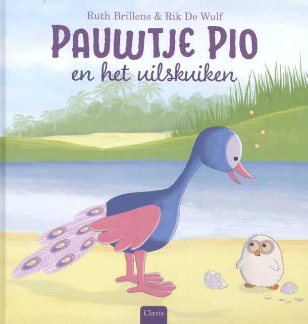 Pauwtje Pio en het uilskuiken – Ruth Brillens – boek cover