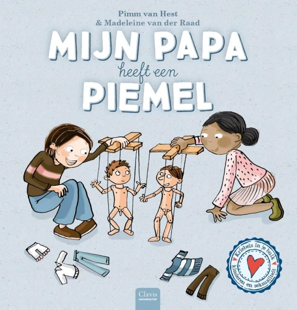 Mijn papa heeft een piemel – Pimm van Hest – boek cover