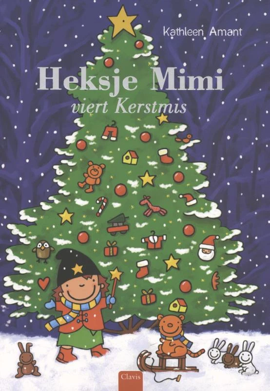 Heksje Mimi viert Kerstmis – Kathleen Amant – boek cover