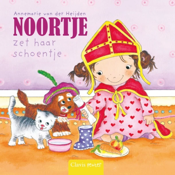 Noortje zet haar schoentje – Annemarie van der Heijden – boek cover