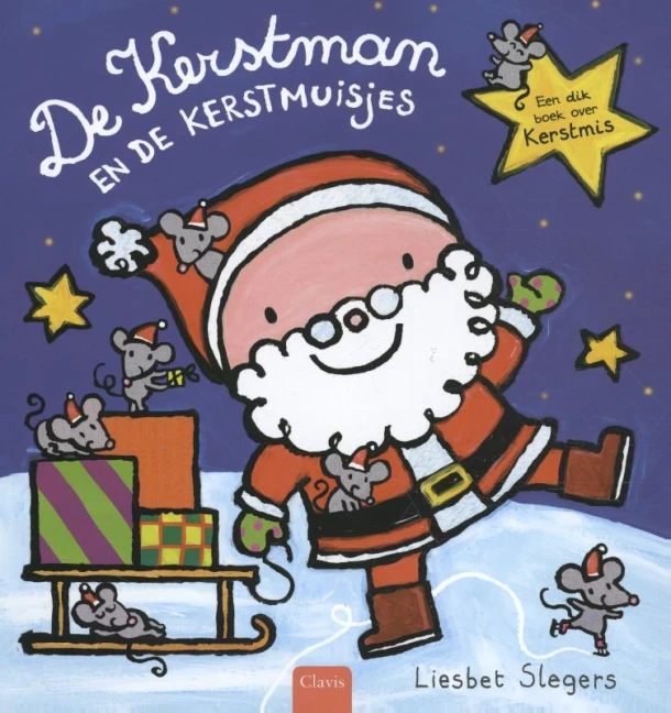De Kerstman en de kerstmuisjes – Liesbet Slegers – boek cover