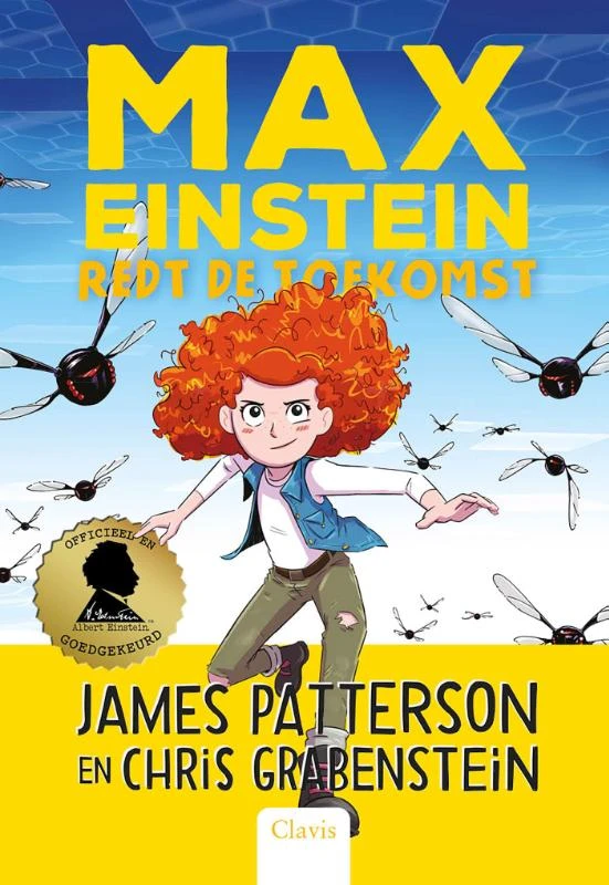 Max Einstein redt de toekomst – James Patterson – boek cover