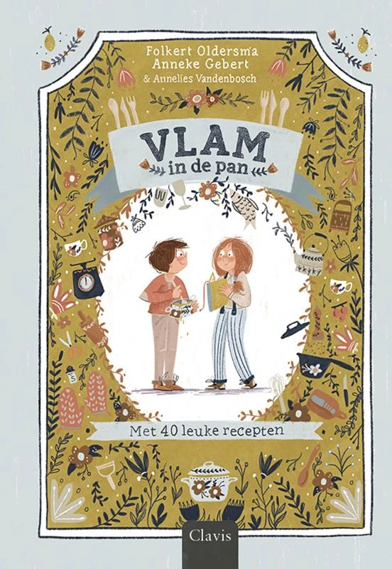 Vlam in de pan! – Folkert Oldersma – boek cover
