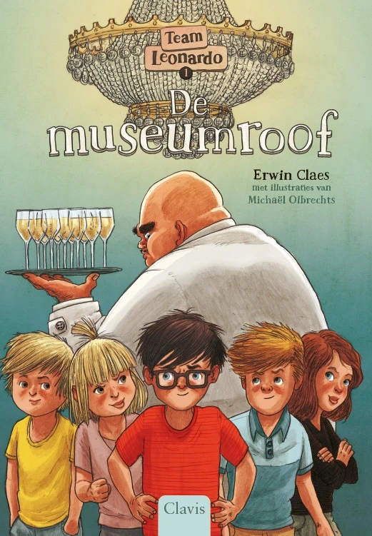 De museumroof – Erwin Claes – boek cover