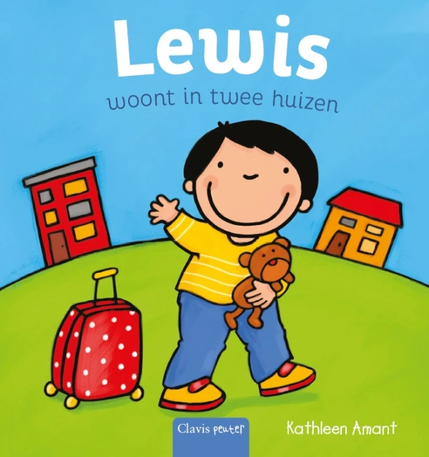 Lewis woont in twee huizen – Kathleen Amant – boek cover