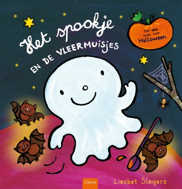Het spookje en de vleermuisjes – Liesbet Slegers – boek cover