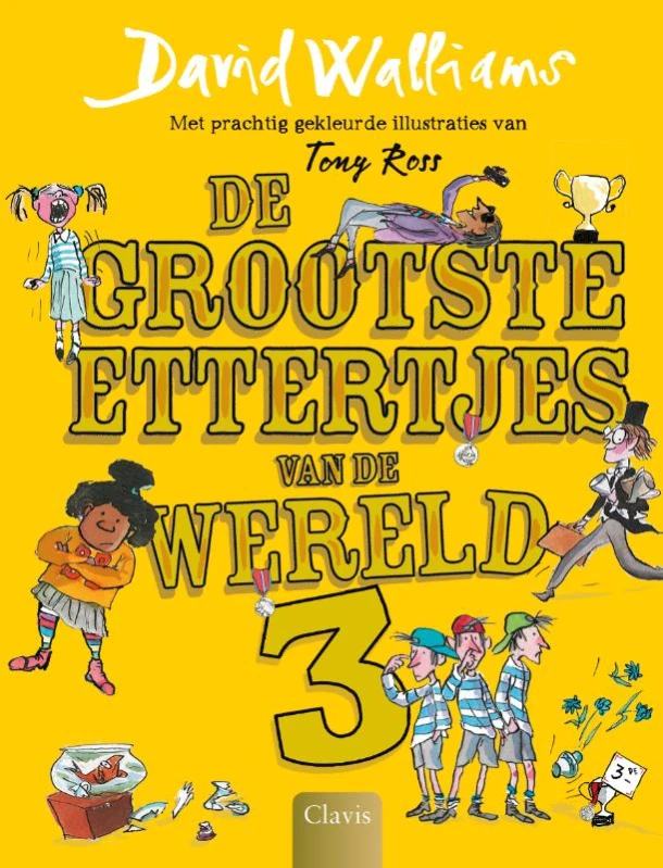 De grootste ettertjes van de wereld 3 3 – David Walliams – boek cover