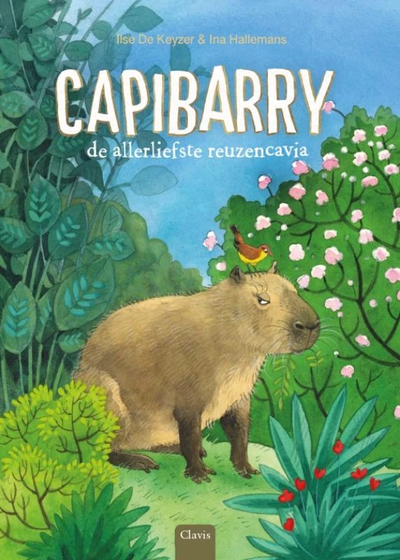 Capibarry, de allerliefste reuzencavia – boek cover