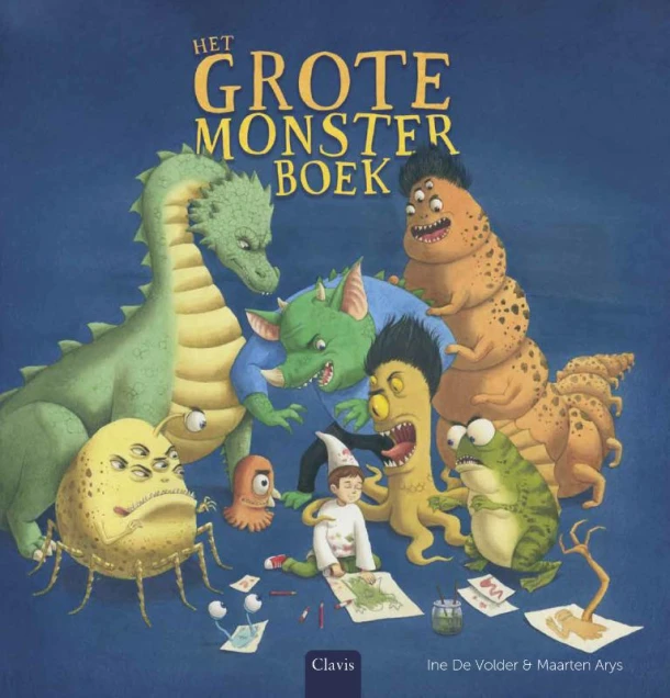 Het grote monsterboek – Ine De Volder – boek cover
