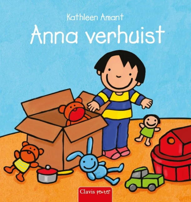 Anna verhuist – Kathleen Amant – boek cover