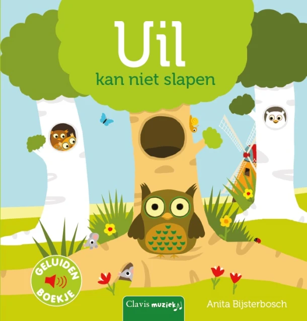 Uil kan niet slapen – Anita Bijsterbosch – boek cover