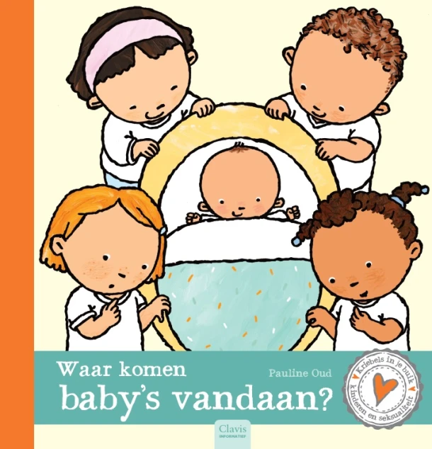 Waar komen baby's vandaan? – Pauline Oud – boek cover