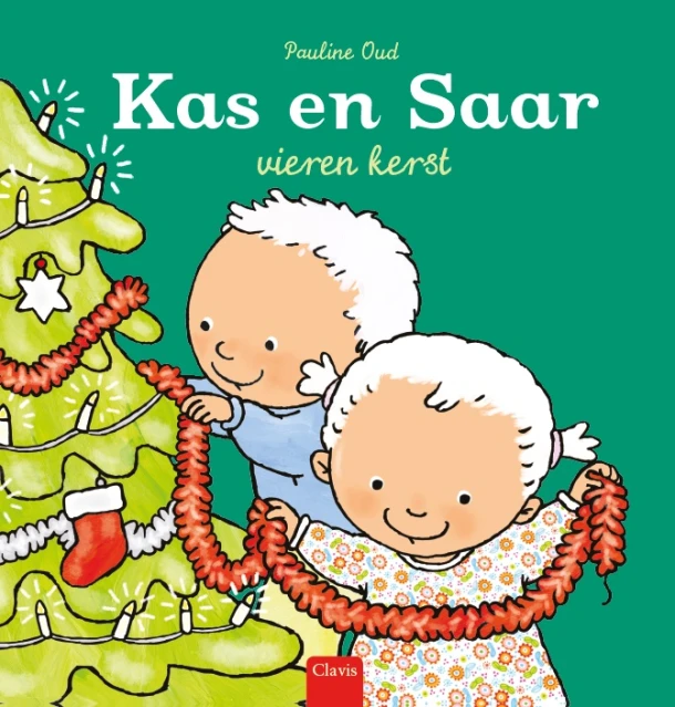Kas en Saar vieren kerst – Pauline Oud – boek cover