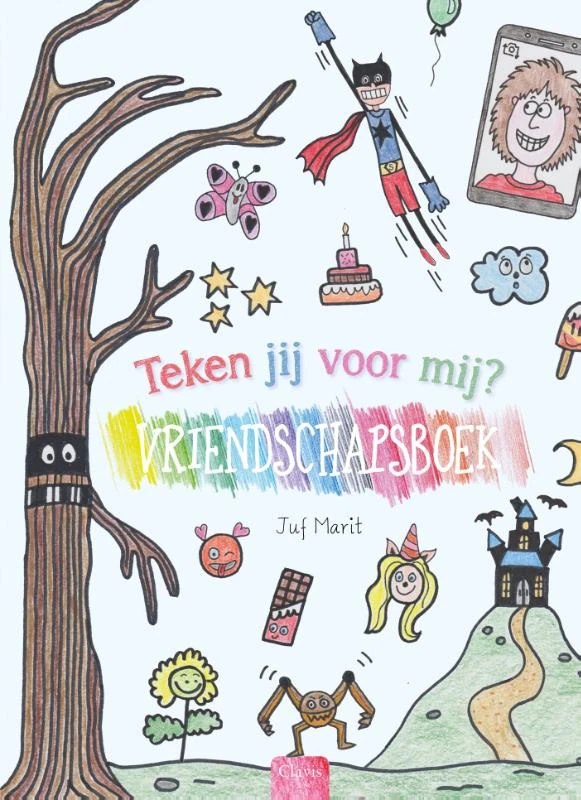 Teken jij voor mij? – Juf Marit – boek cover