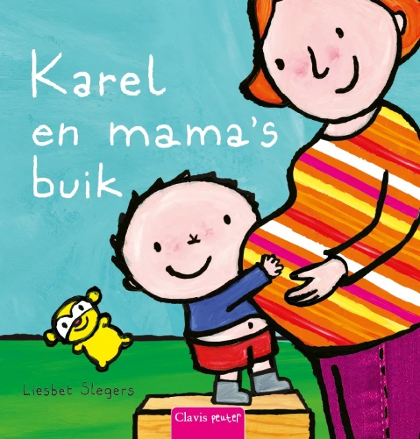 Karel en mama's buik – Liesbet Slegers – boek cover