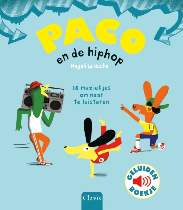 Paco en de hiphop – Magali Le Huche – boek cover