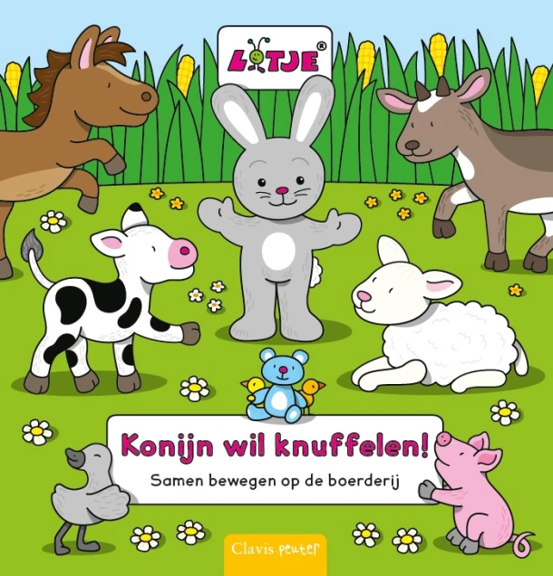 Konijn wil knuffelen! – Lotje – boek cover
