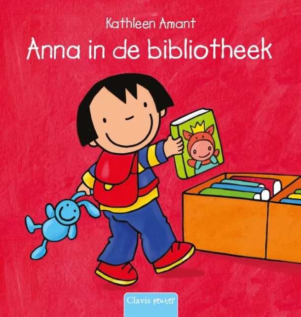Anna in de bibliotheek – Kathleen Amant – boek cover
