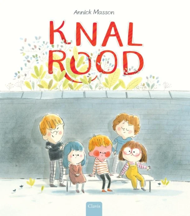 Knalrood – Annick Masson – boek cover