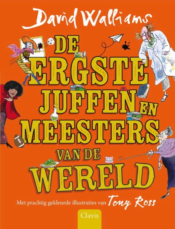 De ergste juffen en meesters van de wereld – David Walliams – boek cover