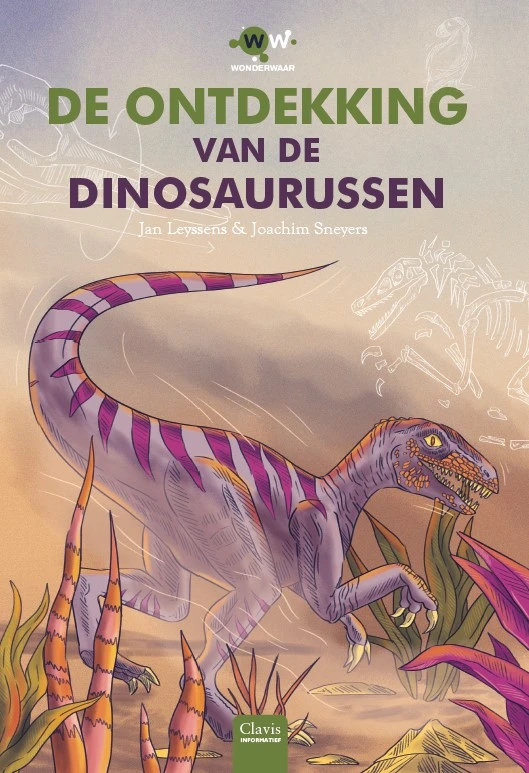 De ontdekking van de dinosaurussen – Jan Leyssens – boek cover