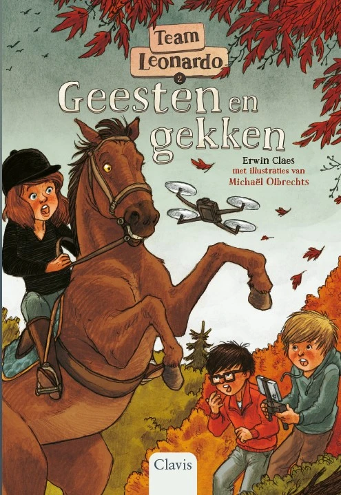 Geesten en gekken – Erwin Claes – boek cover
