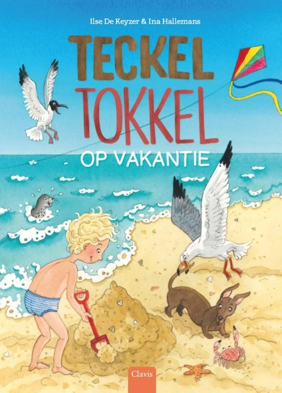 Teckel Tokkel op vakantie – boek cover