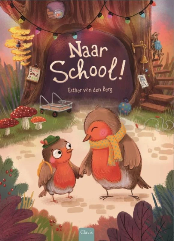 Naar school! – Esther van den Berg – boek cover
