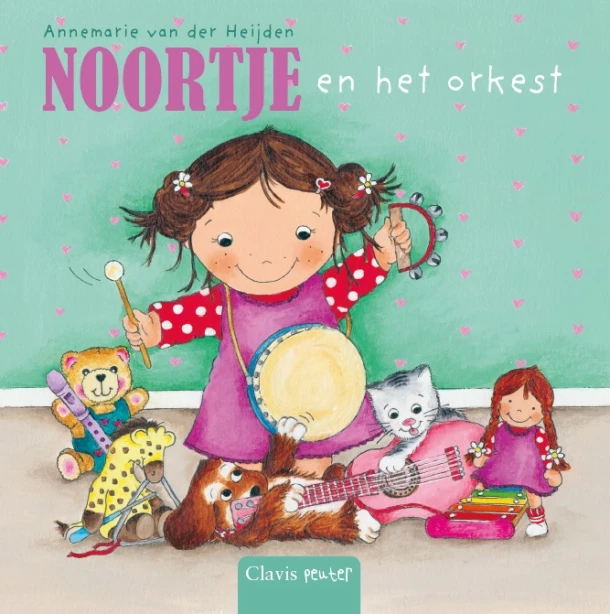 Noortje en het orkest – Annemarie van der Heijden – boek cover
